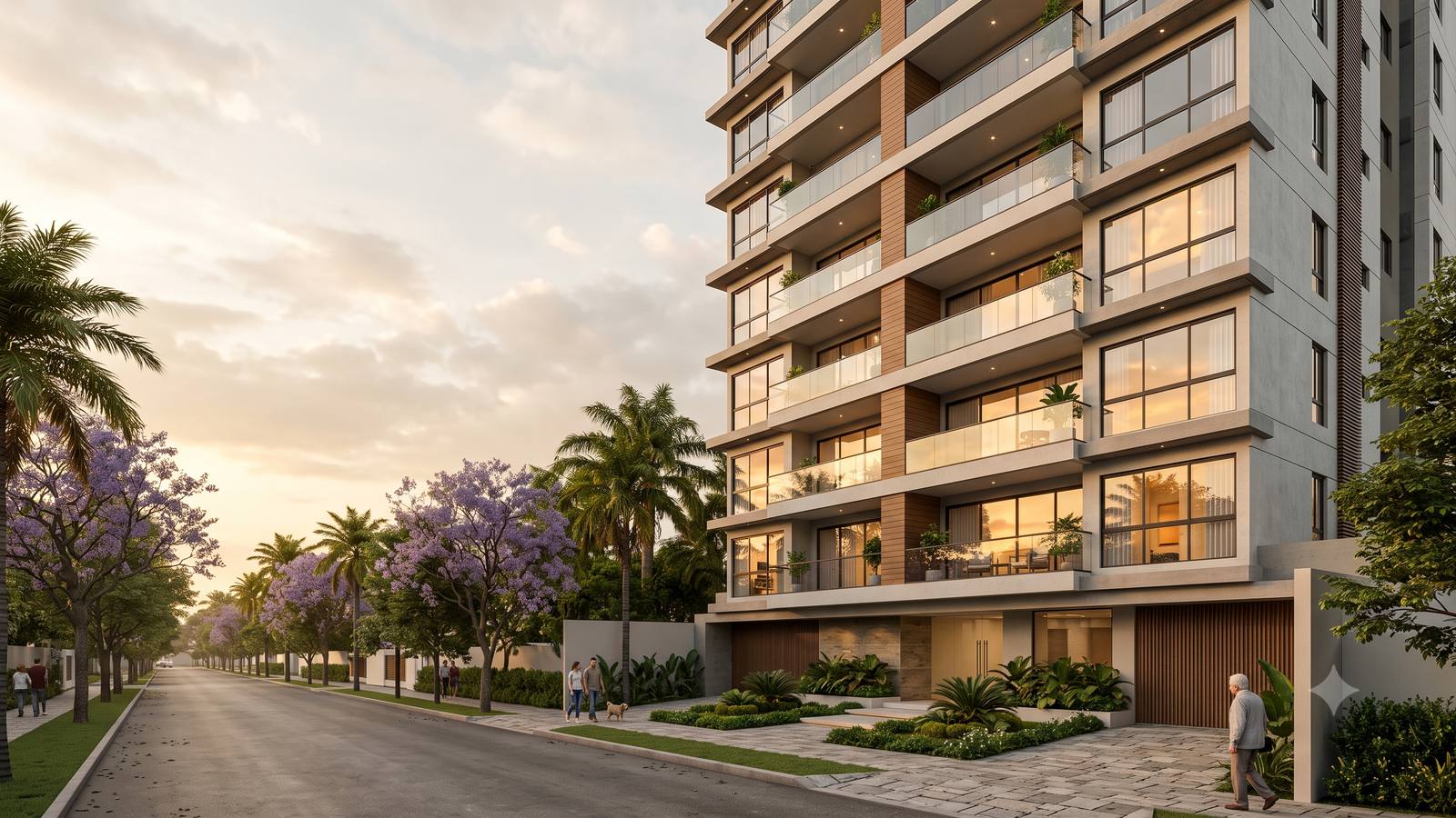 Edificio residencial moderno en Santa Cruz